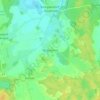 Drieschnitz topographic map, elevation, terrain