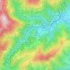 Azkota topographic map, elevation, terrain
