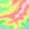 Srikotkhal topographic map, elevation, terrain