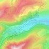 Fraisse-Haut topographic map, elevation, terrain