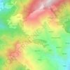 Nohradhar topographic map, elevation, terrain