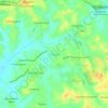 Pitipana topographic map, elevation, terrain