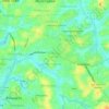 Thalangama North topographic map, elevation, terrain