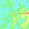 Charummoodu topographic map, elevation, terrain