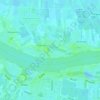 Herwijnense Bovenwaard topographic map, elevation, terrain