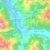 L'Otero topographic map, elevation, terrain