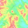 San Martín Huamelúlpam topographic map, elevation, terrain