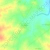 Pocharam topographic map, elevation, terrain