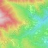 Pontenano topographic map, elevation, terrain