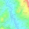 Zebra topographic map, elevation, terrain