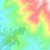 Gözpınar topographic map, elevation, terrain