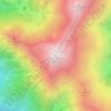 Gamskarkogel topographic map, elevation, terrain