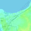 Sampinit topographic map, elevation, terrain
