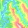 Drada topographic map, elevation, terrain