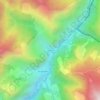Larcha topographic map, elevation, terrain