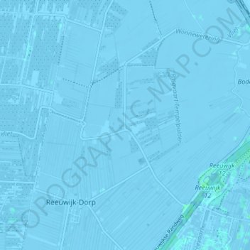 Tempel topographic map, elevation, terrain