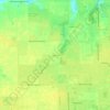 Archer topographic map, elevation, terrain