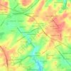 Tree Top Valley topographic map, elevation, terrain