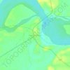 Gopiballabhpur topographic map, elevation, terrain