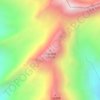 Sanguniang Feng topographic map, elevation, terrain