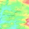 White Cross topographic map, elevation, terrain