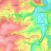 Corba topographic map, elevation, terrain