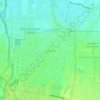 Pejuang topographic map, elevation, terrain