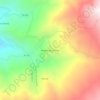 Aradas de Chonta topographic map, elevation, terrain