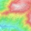 Sous le Rocher topographic map, elevation, terrain