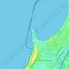 Worli Koliwada topographic map, elevation, terrain