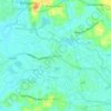 Makawita topographic map, elevation, terrain