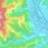 Follo Alto topographic map, elevation, terrain