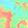 Bhimpur topographic map, elevation, terrain