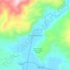 San José Manialtepec topographic map, elevation, terrain