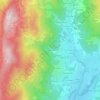 Le Penaz topographic map, elevation, terrain