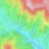 Vavril topographic map, elevation, terrain