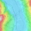 Gagering topographic map, elevation, terrain