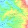 Shananda topographic map, elevation, terrain
