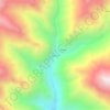 Yaldor topographic map, elevation, terrain