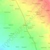 Mahilpur topographic map, elevation, terrain