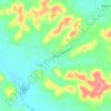 Southall topographic map, elevation, terrain