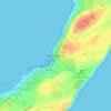 Portmahomack topographic map, elevation, terrain