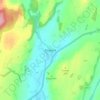 Ringford topographic map, elevation, terrain