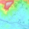 Hallinna topographic map, elevation, terrain