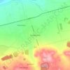 Carletonville topographic map, elevation, terrain