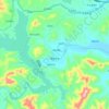 Angezhuang topographic map, elevation, terrain