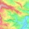 La Vigne topographic map, elevation, terrain