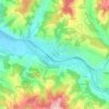 Langnau topographic map, elevation, terrain
