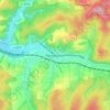 Ronshausen topographic map, elevation, terrain