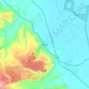 Pattan topographic map, elevation, terrain